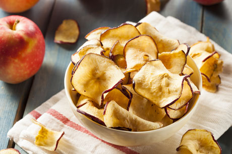 Äppelchips